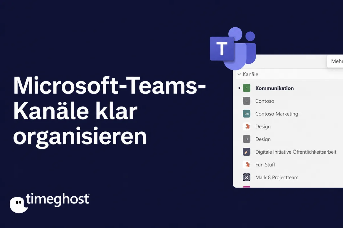 So organisierst du deine Microsoft-Teams-Kanäle für mehr Übersicht
