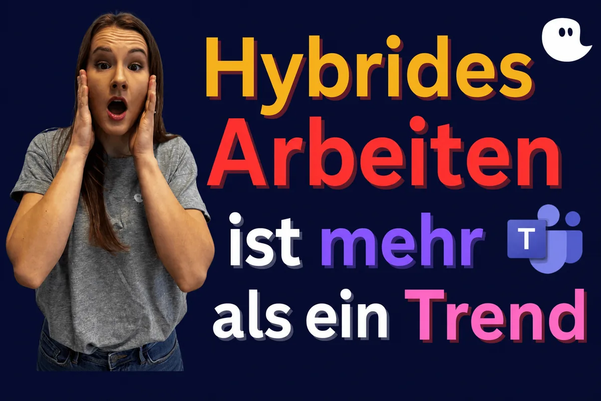 Warum hybrides Arbeiten mehr als nur ein Trend ist