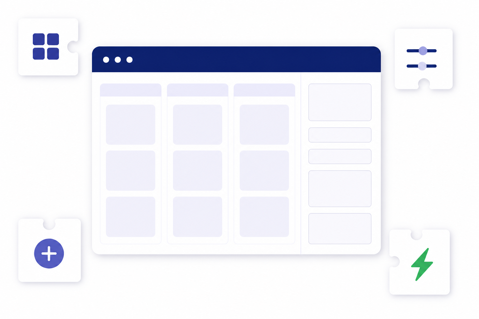 Illustration: Wiederverwendbare Toolkit-Bausteine im SharePoint Framework